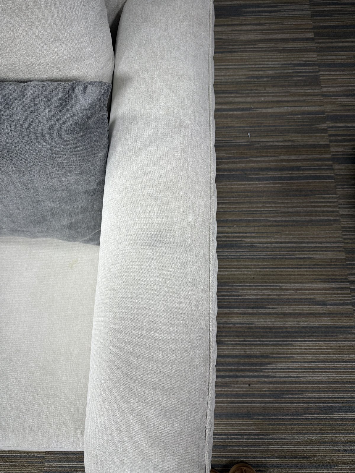 The Lucy Collection. Large Corner Sofa in Cream