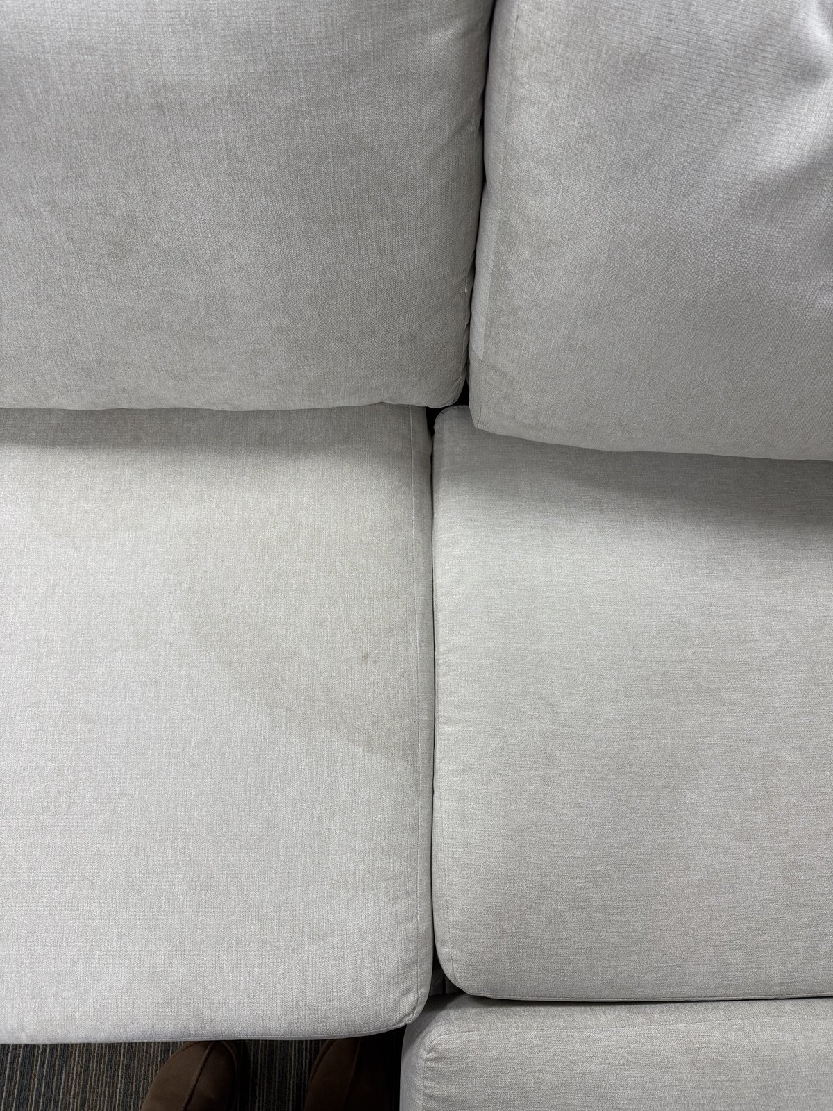 The Lucy Collection. Large Corner Sofa in Cream