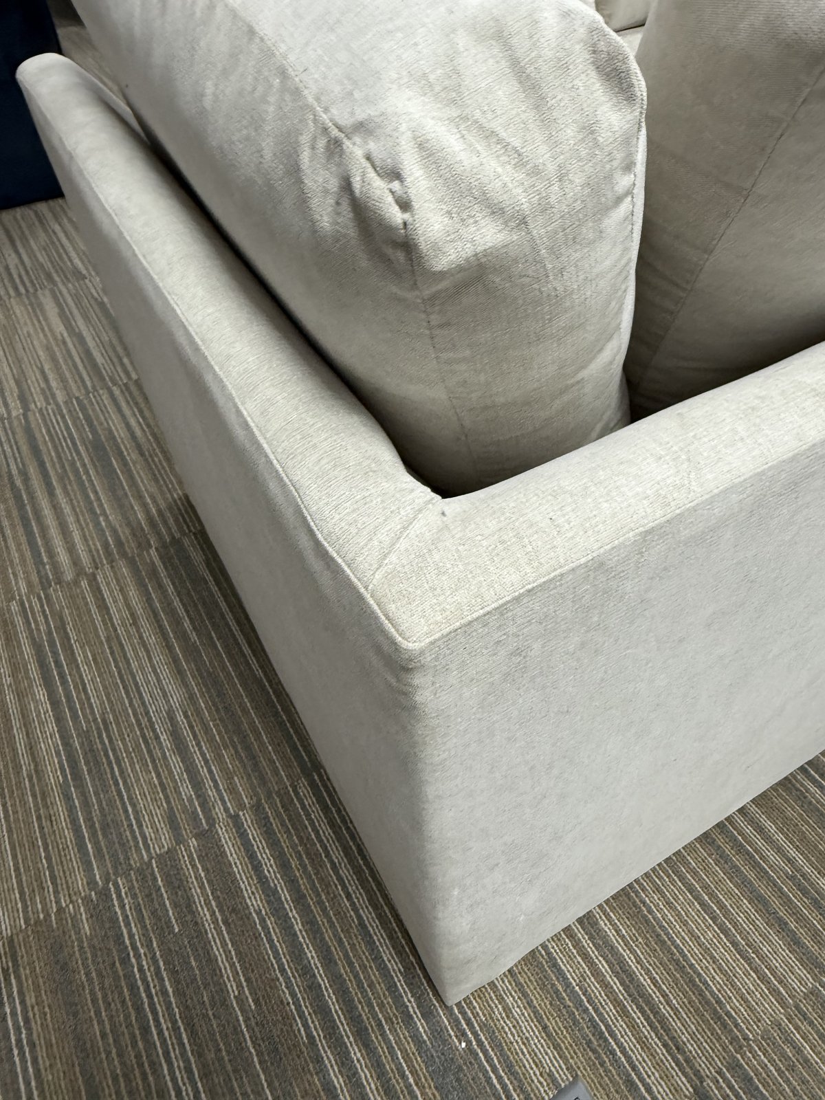 The Lucy Collection. Large Corner Sofa in Cream